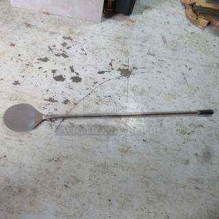 One Stainless Steel Pizza Paddle. - Item #1208993