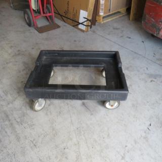 One Cambro Dough Tray Dolly On Casters. - Item #1209041