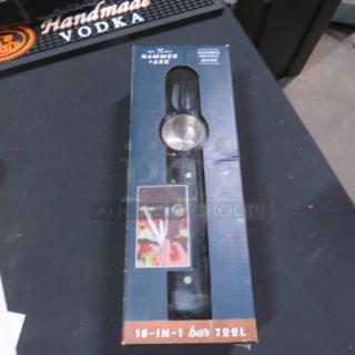 One NEW Hammer Axe 10 In 1 Bar Tool. - Item #1209518