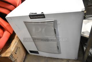 BRAND NEW SCRATCH AND DENT Scotsman MC1030MA-32A stainless steel ice head. Visible dents; 208/230V, 1 phase.