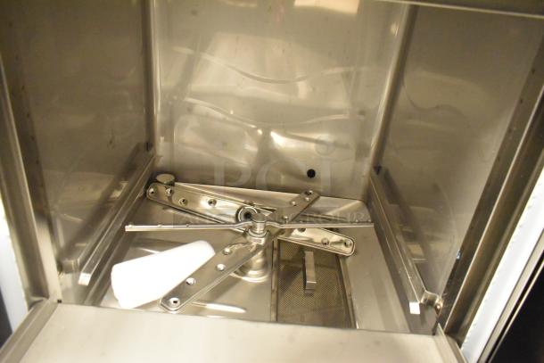 Champion UH230B stainless steel high temp undercounter dishwasher, new with scratch and dent, 2025 model, 3 phase.