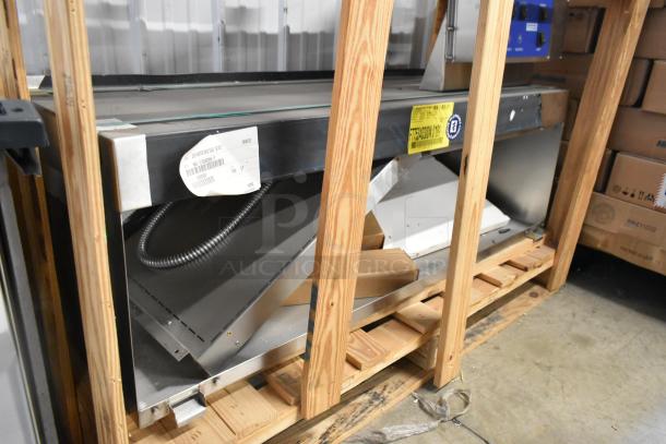 BRAND NEW Prince Castle HPC-2A Stainless Steel 56"x21" Heated Bird Cage in crate. 120/240V, 1 Phase. Labels intact.