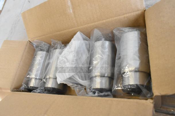 Box containing components of the Cecilware Pro CCP24 Charbroiler, wrapped in protective packaging.