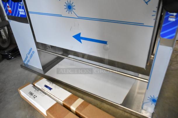 Brand new Prince Castle 296-T55JACK stainless steel commercial countertop vertical contact toaster, 115V, 1 phase.