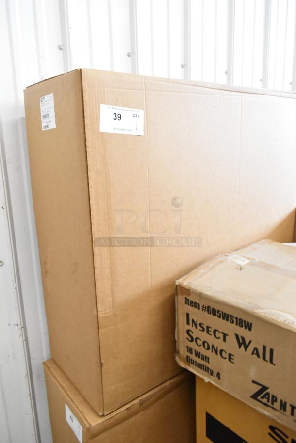 Brand new Prince Castle 296-T55JACK vertical contact toaster in sealed box, 115V, 1-phase. Box labeled "39 QTY 1".
