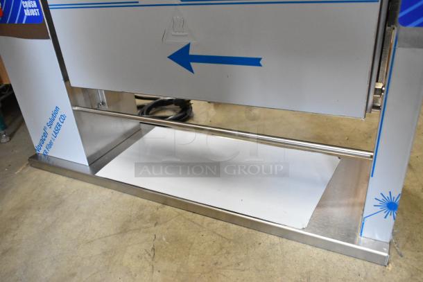 Prince Castle 296-T55JACK stainless steel countertop vertical contact toaster in packaging, new condition, 115V, 1 Phase.