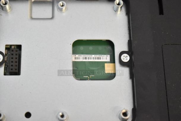 Interior view of EloTouch ESY22I1 display, showing connectors and circuit components. New condition, brand label visible.