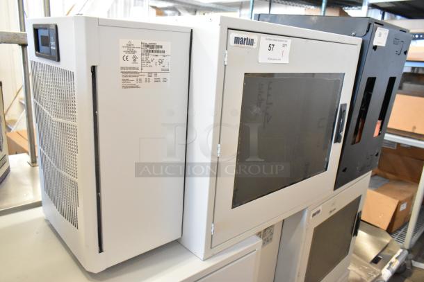 BRAND NEW Hoffmann Spectracool N170116G010 with Martin Box. 1025 BTU, 110/115V, 1 Phase, indoor unit. Tags detail specs and CE mark.