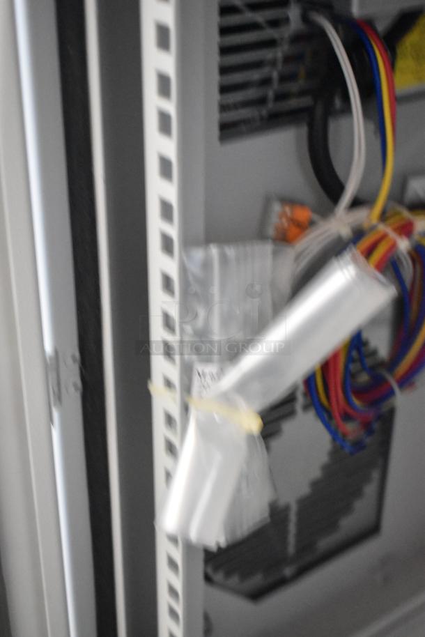 Hoffmann N170116G010 Spectracool Compact, brand new, 1025 BTU indoor unit with wiring visible. 110/115V, 1 phase.