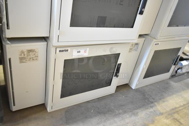 Brand new Hoffmann N170116G010 Spectracool Compact with Martin Box. 1025 BTU, 110/115V, 1 Phase. Auction label visible.