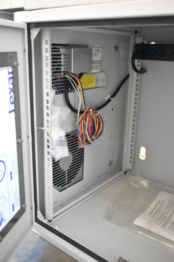 Hoffmann N170116G010 Spectracool Compact, new, 1025 BTU, 110/115V, with wiring visible in Martin Box.