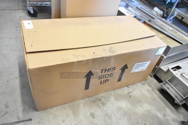 Brand new Prince Castle EHBP23 stainless steel countertop holding merchandiser in unopened box, 120V, 1 phase.