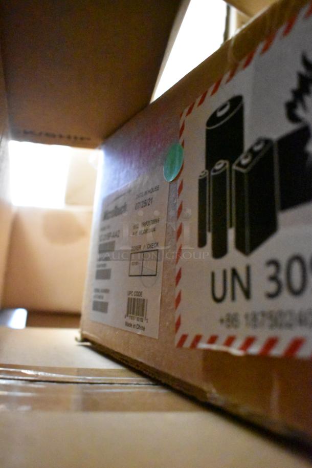 Brand new MicroTouch IC-215P-AA2 monitor box with shipping labels. Made in China. UN 3091 marking visible.