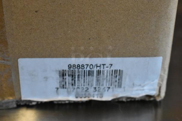 Brand new Global 988870 forklift jack stand box with visible label, indicating 26,000 lb capacity, model 988870/HT-7.
