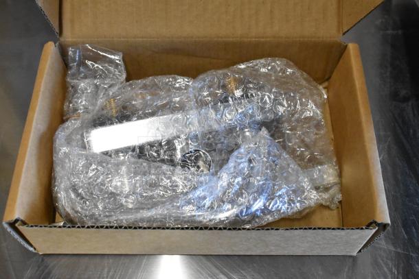 Brand new Advance Tabco 7-PS-56 stainless steel wall mount sink in box, wrapped in bubble wrap.