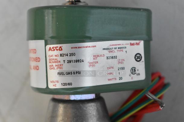 Box of 4 brand new Asco 323632 Rebuild Kits. Each kit features a label with specifications including Cat. No. 8214 250 and more.