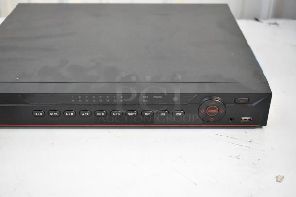 3 NVR502A Network Video Receiver, 100-240V, 1 Phase, front control panel view, well-maintained condition.