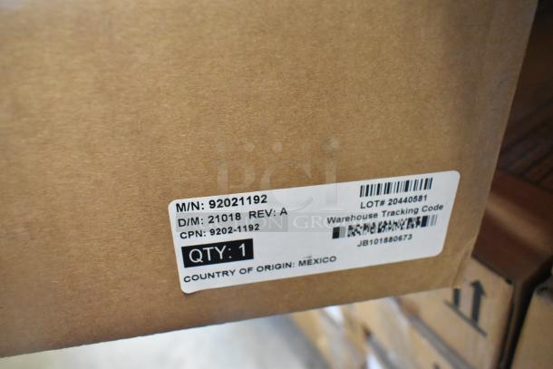 Box with label for Ecolab Nexa Classic Touch Free Hand Hygiene Dispenser, Model 92021192, Made in Mexico.
