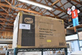 BRAND NEW! Box of 12 Don Full Size Steam Table Drop In Bins. 1/1x2.5 - Item #1207817