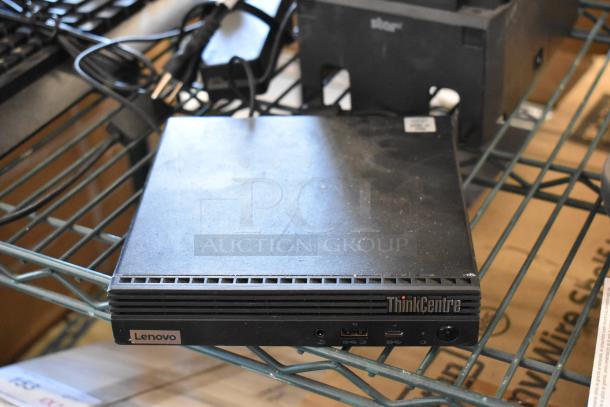 ALL ONE MONEY! Lot with Element EM2FPAB24B Monitor, Star TSP100III Printer, Keyboard, Lenovo ThinkCentre 11DN Desktop.