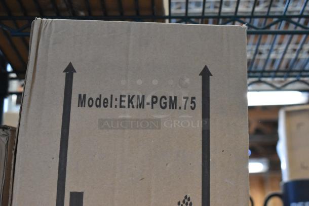 New EKM Metering EKM-PGM.75 Electric Meter in box. Model labeled on packaging. 4 units available.