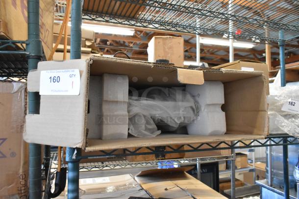 Brand new Avigilon VA1908D HD Video Appliance in original box with protective packaging, label indicates lot 160.