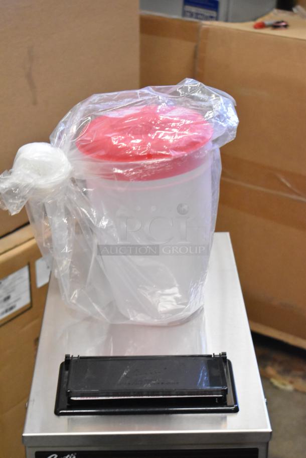BRAND NEW Curtis SCCAFE0AP10A000 Stainless Steel Pourover Airpot Coffee Brewer in box, 120V, 1 Phase.