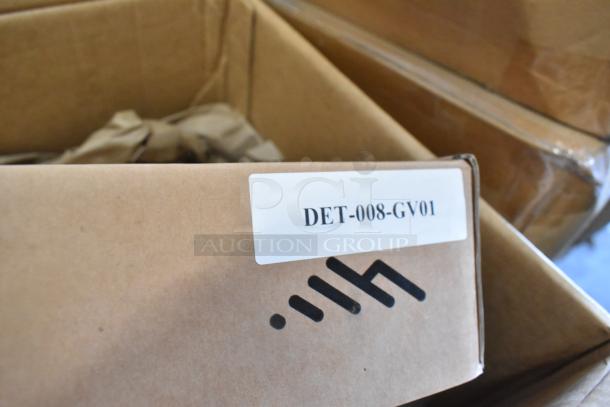 Brand new Cradlepoint AER2200 Series Router in box, marked with label "DET-008-GV01."