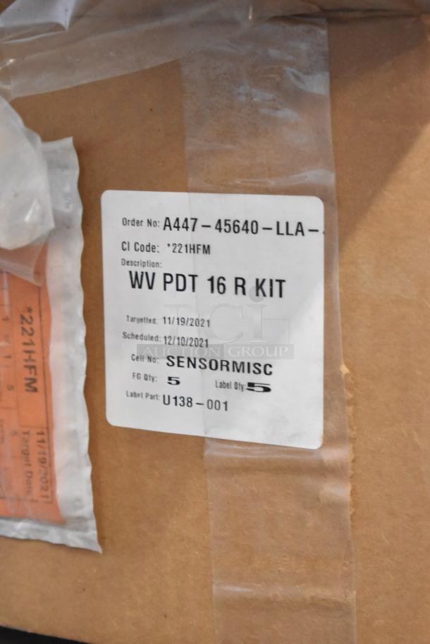 Talon Meter Socket, labeled "WV PDT 16 R KIT," order no. A447-45640-LLA, CI Code 221HFM, target date 11/19/2021.