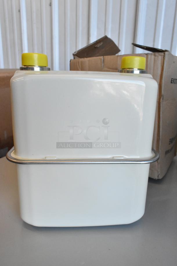Brand new EKM Metering EKM-PGM.75 electric meter, in box, with yellow caps. Quantity: 3.