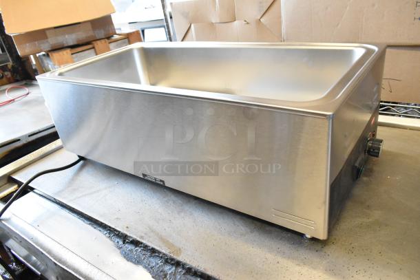 BRAND NEW Hatco HW-43 stainless steel commercial countertop food warmer, 120 volts, model HW-43, 1 phase.