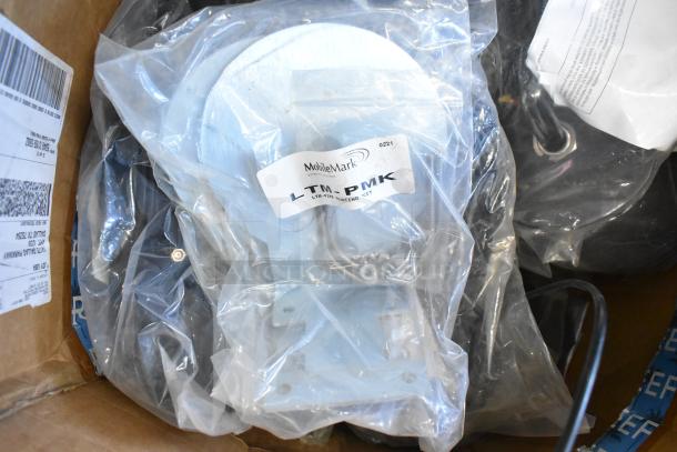 20 new Mobile Mark LTM702 antenna wires, model LTM702-3C3C3J3J3J3J2C-BLK-180, in original packaging.