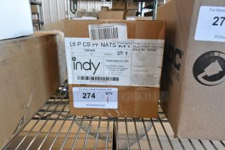 Boxed Indy L6 P CS NATS, brand new, assembled in USA, Acuity Brands Lighting label visible, sealed condition.