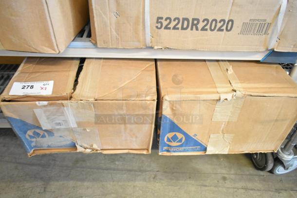 Two brand new Prince Castle MHB100HM1-SS Heater Modules in boxes, compatible with Model MHB100MB Warmer.