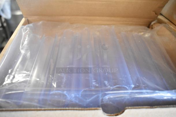 Two brand new items in box: Cradlepoint AER Series Router and Uline S-23387 Vertical Label Holder.