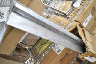 BRAND NEW IN BOX TR36 Ticket Rack 36", stainless steel, in original packaging, pristine condition, ready for use.