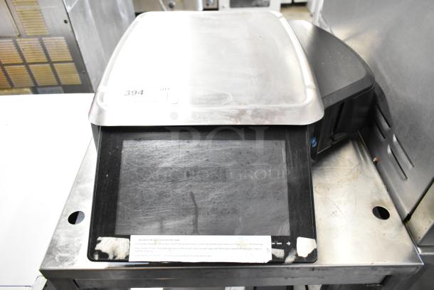 2016 Hobart HTi metal commercial food portioning scale, countertop model, 120/208-240V, 1 phase, with visible wear.
