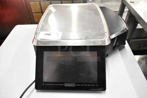 2023 Hobart HTi commercial food portioning scale with digital display, stainless steel, 120/208-240V, 1 phase, minor wear.