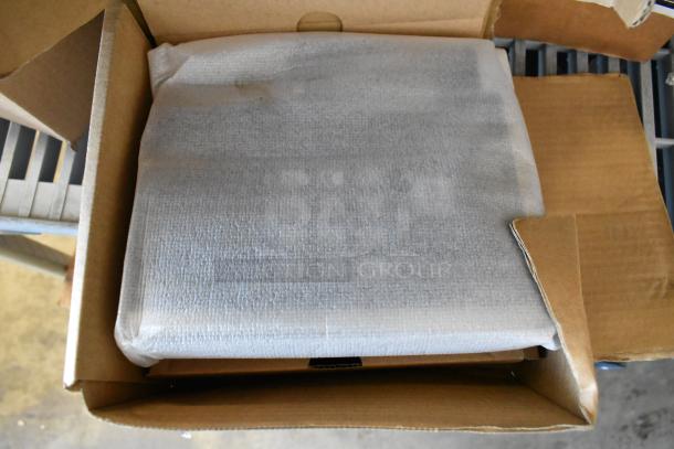 Five brand new Verizon T41S IP desk phones in original packaging, unopened, offering modern communication features.