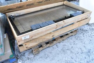 3 BRAND NEW! Glass Merchandiser Doors. 3 Times Your Bid! - Item #1208196