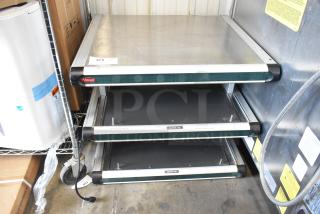 Hatco Metal Commercial Countertop 2 Tier Warming Display Case Merchandiser. 115 Volts, 1 Phase. - Item #1208062
