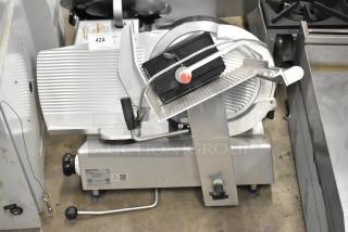 Bizerba GSP H Metal Commercial Countertop Meat Slicer. 115 Volts, 1 Phase. - Item #1208111