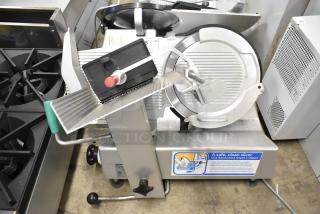 2016 Bizerba GSP H Metal Commercial Countertop Meat Slicer. 115 Volts, 1 Phase. - Item #1208153