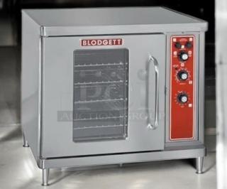 Brand new Blodgett CTB countertop convection oven, natural gas/electric, 120V, stainless steel, tested and working condition.