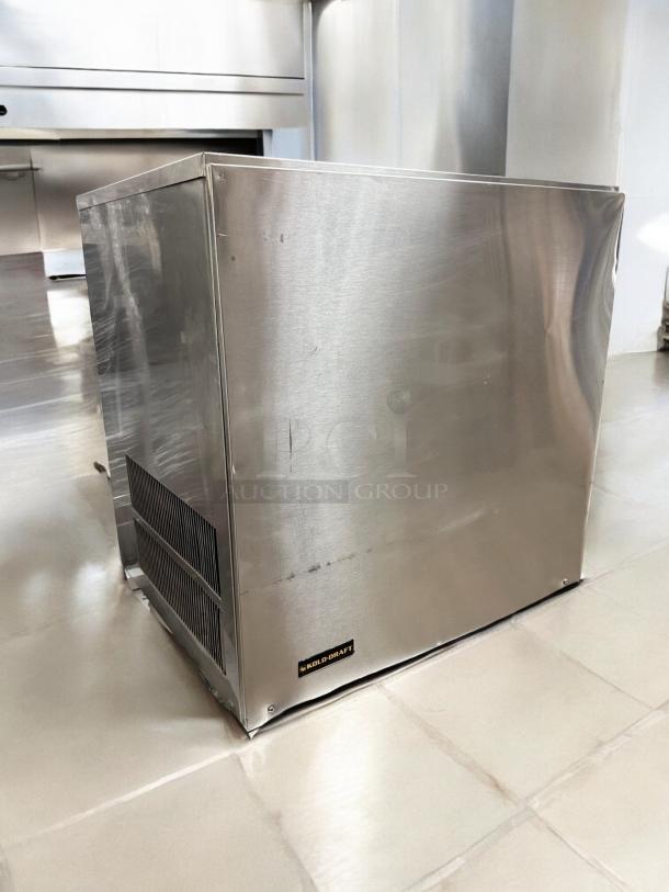 Kold Draft GT561LC Ice Machine, excellent condition, stainless steel, 115V, fully tested, working, visible brand label.