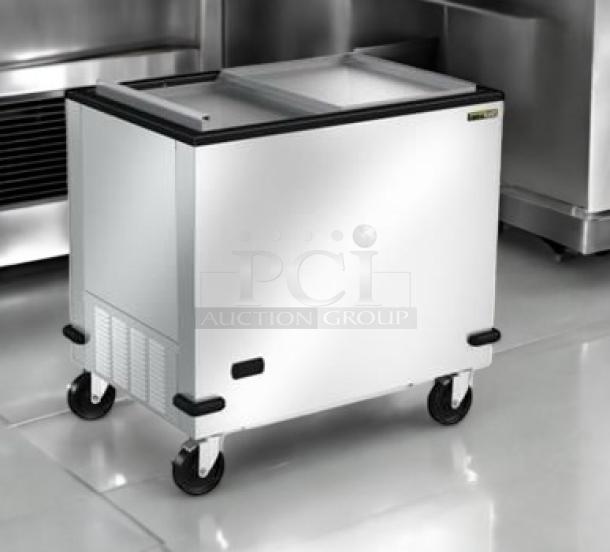 Nemco Hot Food Display Merchandiser, Model 6480, excellent condition, fully tested, stainless steel, on wheels.