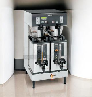 Excellent Condition – Bunn Dual SH DBC Smart Funnel Coffee Brewer – 120/240V – 6800W – Tested & Working - Item #1207135