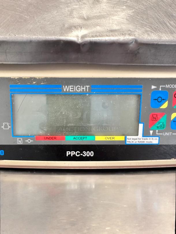 Yamato PPC-300 digital scale, excellent condition, clear display, fully tested and working, model label visible.