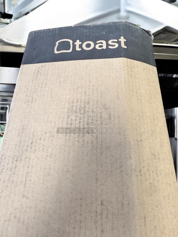Toast POS System bundle box, excellent condition, featuring Toast branding.