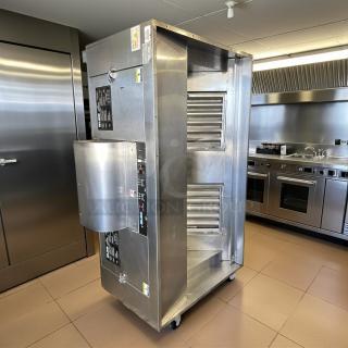 Giles Food stainless steel hood, model SH-6 with FSH-6 stand, excellent condition, tested and working, 208-240V.